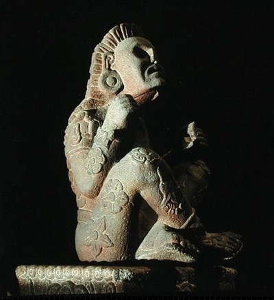 Xochipilli (viz také 207566), pozdní období klasického období (1300-1521) (kámen) od Aztec Aztec