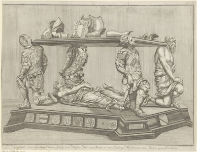 Pohřební pomník pro Engelbrechta II, hraběte z Nassau-Dillenburg-Breda, 1504 od B.F. Immink