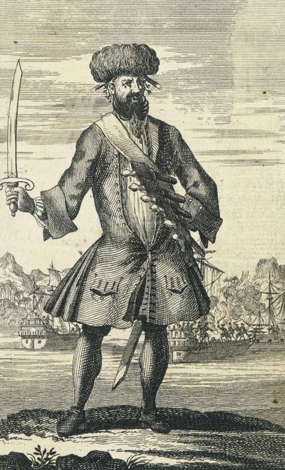 Pirát Černovous od B. Cole
