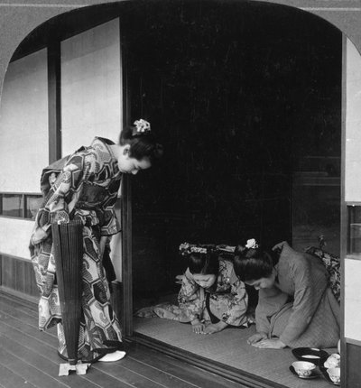Tři japonské ženy, Japonsko, 1905. od B. L. Singley