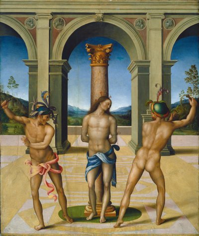 Bičování Krista, c. 15121515. od Bacchiacca