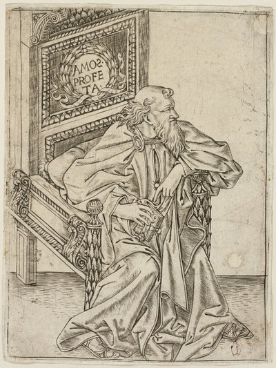 Prorok Amos od Baccio Baldini