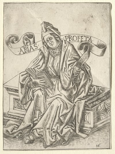 Proroci: Abdiáš, c. 1470-1475. od Baccio Baldini