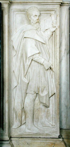 Prorok (mramor) od Baccio Bandinelli