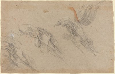 Studie soukenictví [recto] od Baldassare Franceschini