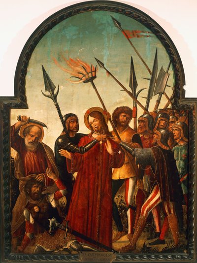Zachycení Krista, Baldassare di Matteo Carrari (cca 1460-1520) od Baldassare di Matteo Carrari