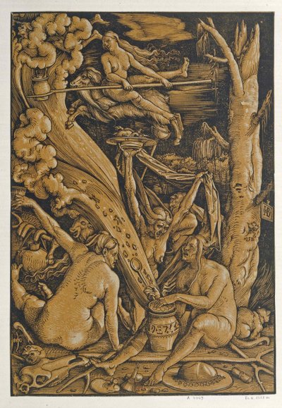 Čarodějky, 1510. od Baldung