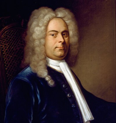 Detail: George Frideric Handel (George Frideric Handel od Balthasar (after) Denner