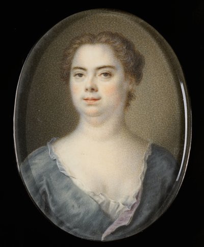 Portrét Esther Winter, manželky Balthasara Dennera od Balthasar Denner