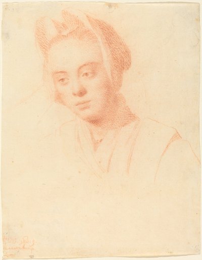 Umělcova žena Esther od Balthasar Denner
