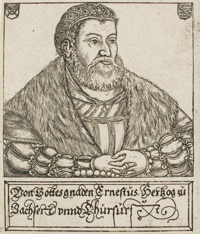 Ernest, od saských vévodů a kurfiřtů od Balthasar Jenichen