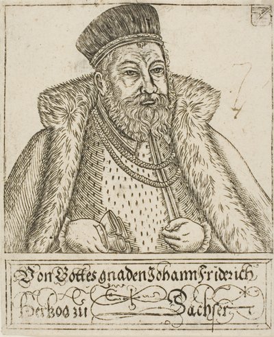 Johann Friedrich, od saských vévodů a kurfiřtů od Balthasar Jenichen