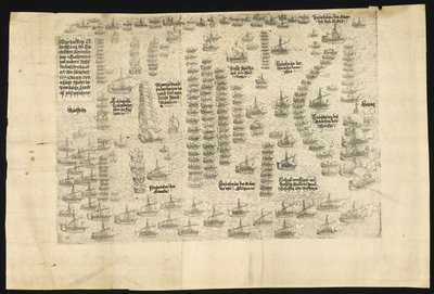 Bitva u Lepanta dne 7. října 1571, 1571 od Balthasar Jenichen