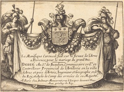Titulní strana od Balthasar Moncornet after Remigio Cantagallina