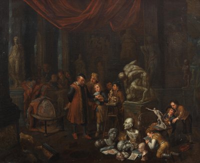 Sochařský ateliér od Balthasar van den Bossche