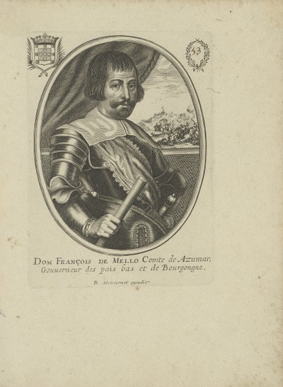 Francisco Manuel de Mello 1608-1666, 1640-1650. od Balthazar Moncornet