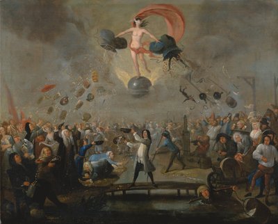 Alegorie štěstí, cca 1730 od Balthasar Nebot
