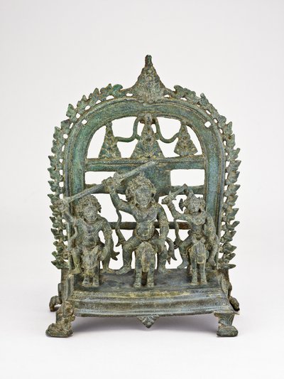 Revanta, syn boha Slunce Surya, cca 10. století (bronz) od Bangladesh Rajshahi School
