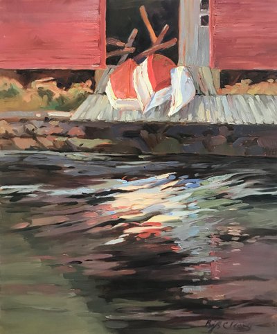 Boathouse Maine od Barbara Cleary