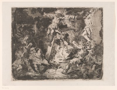 Kristus na kříži od Barbara Elisabeth van Houten (signed by artist)