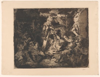 Kristus na kříži od Barbara Elisabeth van Houten (signed by artist)