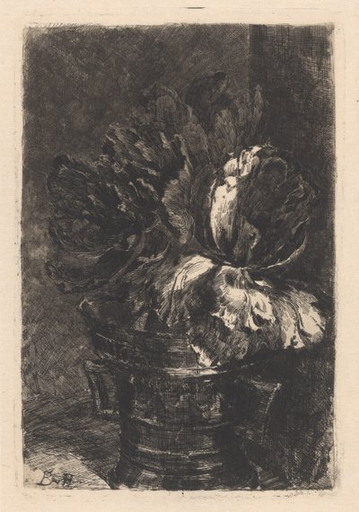 Tulipány v měděné maltě od Barbara Elisabeth van Houten