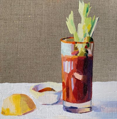 Bloody Mary, 2020 od Barbara Hoogeweegen