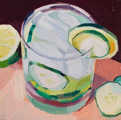 Gin s tonikem, 2020 od Barbara Hoogeweegen