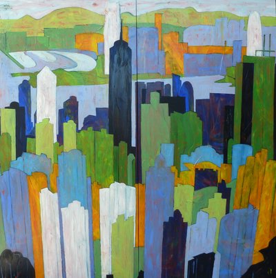 Živá panoráma města od Barbara Piatti
