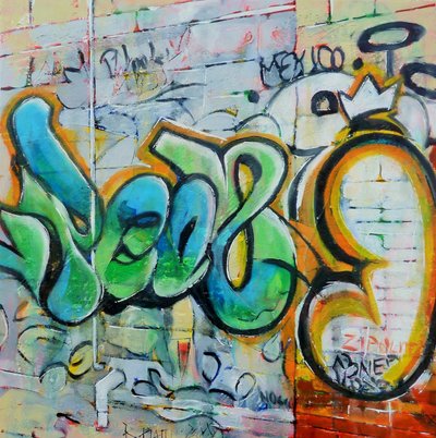 Zářivá graffiti bomba od Barbara Piatti