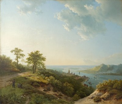 Pohled na Heidelberg, 1837 od Barend Cornelis Koekkoek