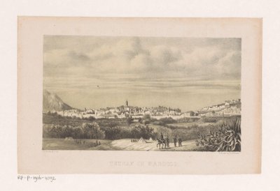 Pohled na Tetouan v Maroku Tetouan v Maroku (název na objektu) od Barend Leonardus Hendriks