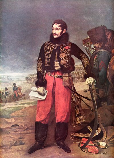 Portrét Antoine-Charles-Louis, hraběte de Lasalle od Baron Antoine Jean (after) Gros