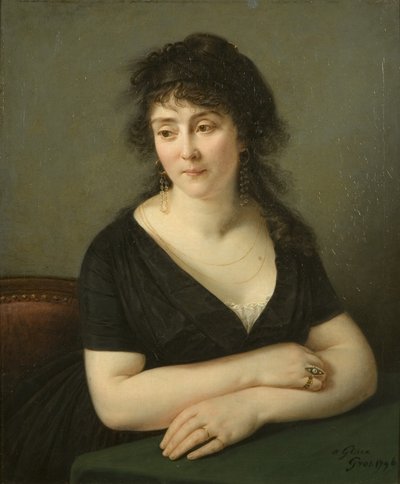 Portrét madame Bruyere od Baron Antoine Jean Gros