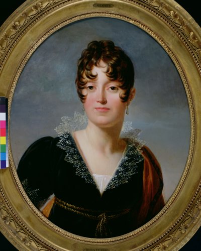 Portrét Desiree Clary (1781-1860) Královská princezna Švédska, kolem roku 1810 od Baron François Pascal Simon Gérard