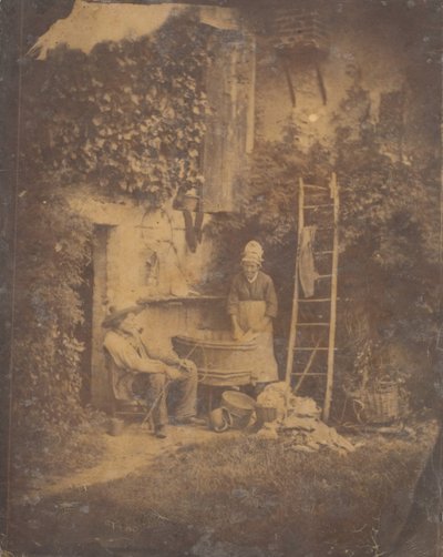 Prádelna, 40. léta 19. století. od Baron Louis Adolphe Humbert De Molard