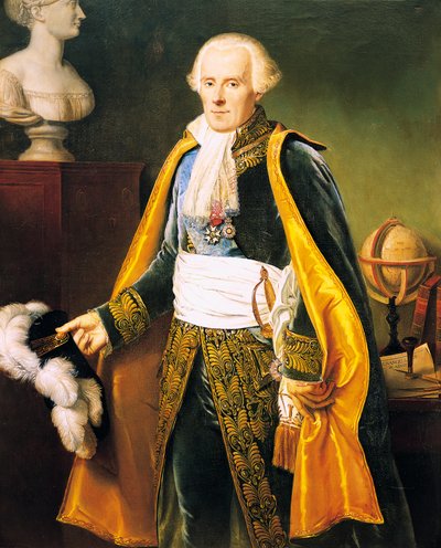 Portrét Pierre-Simon Laplace (Beaumont-en-Auge od Baron Pierre Narcisse Guerin