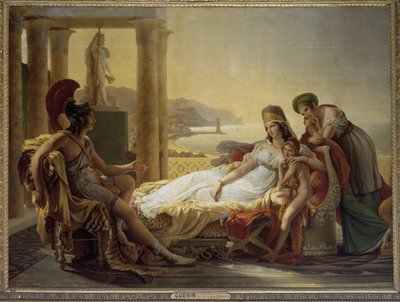 Aeneas vypráví Dido o neštěstí v Tróji (olej na plátně od Baron Pierre Narcisse Guerin