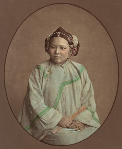 Lanxchowská dívka, 70. léta 19. století. od Baron Raimund von Stillfried