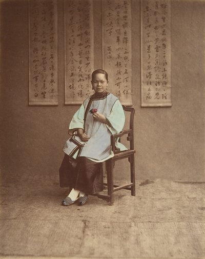 Dívka ze Šanghaje, 70. léta 19. století. od Baron Raimund von Stillfried