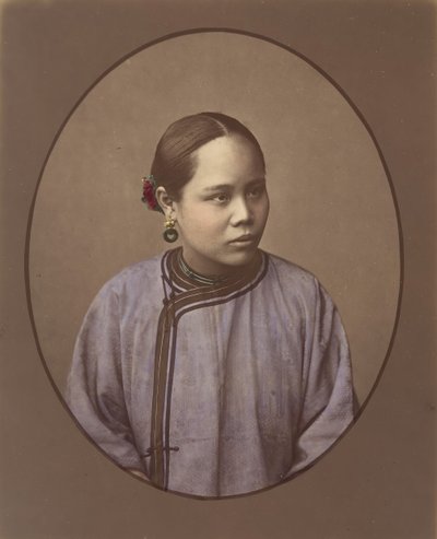 Dívka ze Šanghaje, 70. léta 19. století. od Baron Raimund von Stillfried