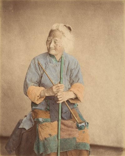 Starý žebrák, 70. léta 19. století. od Baron Raimund von Stillfried