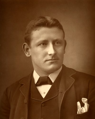 Austin Brereton, britský autor, 1886 od Barraud