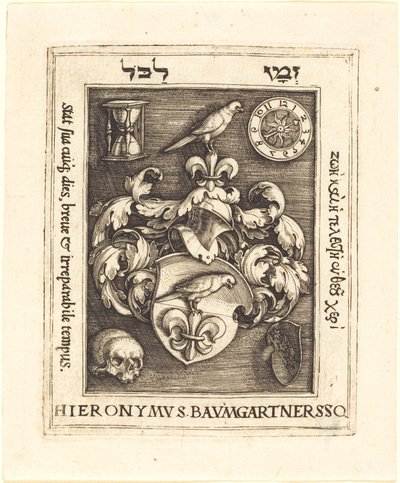Knihovna Hieronyma Baumgartnera od Barthel Beham