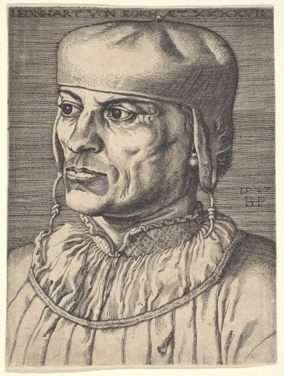 Leonhart von Eck, 1527. od Barthel Beham