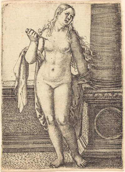 Lucretia stojící u sloupu od Barthel Beham