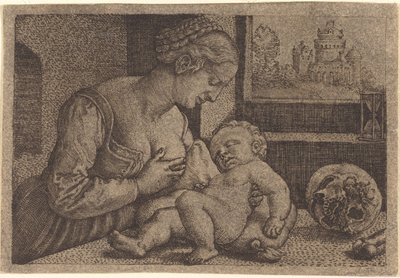 Madonna s lebkou od Barthel Beham