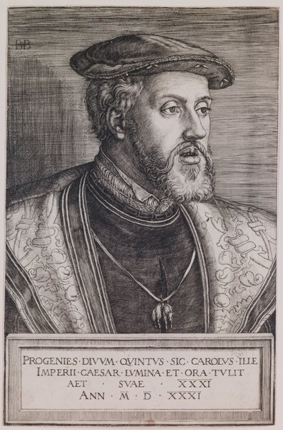 Portrét Charlese Quinta od Barthel Beham