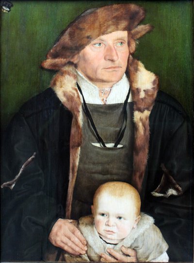 Portrét Hanse Urmillera a jeho syna od Barthel Beham