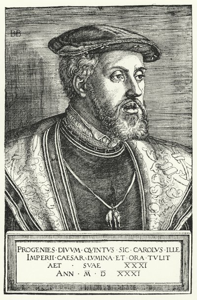 Karel V., císař Svaté říše římské od Barthel after Beham